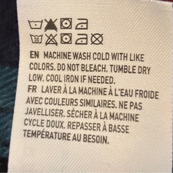 AE Outfitters Plaid Flannel Shirt Sz L Grunge Style Farmhouse  SKU 14 cabincore - Picture 7 of 8